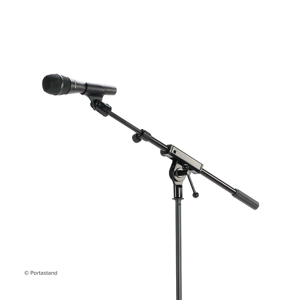 Portastand Telescoping Mic Boom Arm (Extended with Microphone)